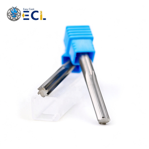 ดอกรีมเมอร์ทังสเตนคาร์ไบด์ ECI แบบ 4 ฟลุต ลายเกลียวและแบบตรง ไม่เคลือบผิว สำหรับเครื่องจักรซีเอ็นซี - Product Image 3