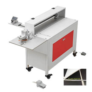 Pneumatic Paper Box V <strong>Grooving</strong> Corner Cutting <strong>Machine</strong> Manual Gray Board Cardboard Slotting <strong>Grooving</strong> <strong>Machine</strong> - Product Image 1