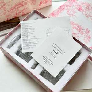 ชุดแก้วน้ำ 4 ใบ ลายลายนูนแบบผสม แก้วน้ำหมุนได้ ชุดของขวัญสำหรับวิสกี้ น้ำ และใช้ในชีวิตประจำวัน ชุดของขวัญสุดหรู - Product Image 2