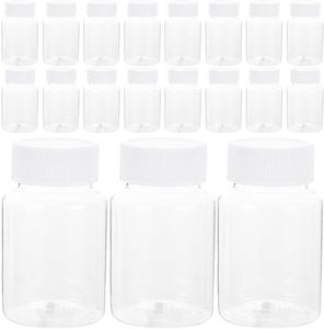 Botella de Plástico PET Transparente de 15ml-300ml, Color Personalizado, Tapa de Rosca, Dispensador de Medicamentos Líquidos y Pastillas, Impresión Serigrafiada OEM/ODM - Product Image 2
