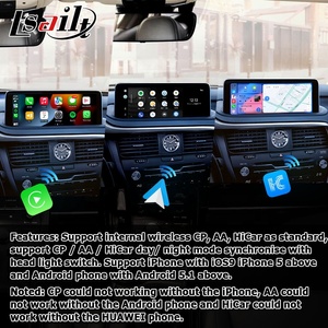 12,3 Zoll Android Carplay Android Auto Bildschirmanzeige für Lexus RX RX300 RX350 RX450h 2020-2021 mit GPS-Navigation von Lsailt - Product Image 5