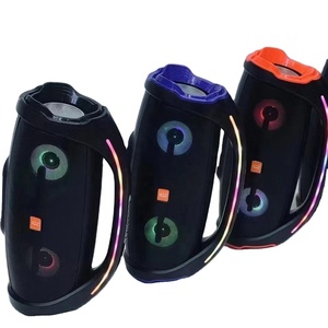 Amazon hot selling portable BT speaker j-bl Boombox 2 stereo wireless subwoofer waterproof bamboo speaker with RGB LED light