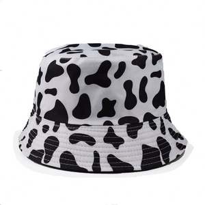 Sombrero de Pescador de Mezclilla Color <span class=keywords><strong>Blanco</strong></span> <span class=keywords><strong>Ostra</strong></span>/Gris Lirio con Material de Algodón Lavado - Product Image 5