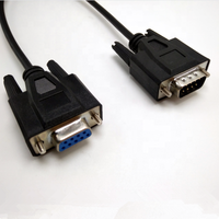 Cable DB9 macho a DB9 hembra Serial RS232 cable módem nulo