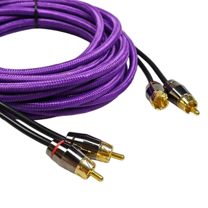 Dual 2 Male Stereo Audio Extension Cable with PVC Jacket RCA Adapter Cable, Suitable for <b>Car</b> Applications and Home Theater - Product Image 6