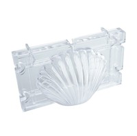 Molde Grande para Velas con Forma de Concha, Moldes 3D Hechos a Mano para Fabricación de Velas