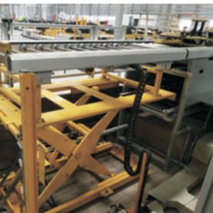 Meja pengangkat kualitas tinggi, gunting alat tulis dengan konstruksi baja yang dapat disesuaikan - Product Image 3