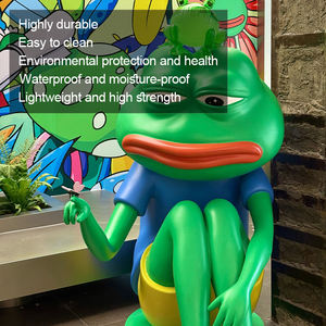 Высокое качество, большая индивидуальная статуя животных из стекловолокна - Product Image 2