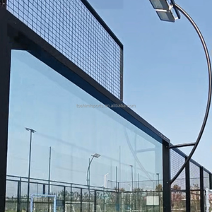 Pista de Pádel Reforzada para Exteriores TOSHIMI THP04 para Zonas de Huracanes con Vidrio Templado y Acabado Anticorrosión, Estructura Resistente - Product Image 1