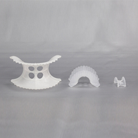 Anneau de selle PP Super pour remplissage de colonnes, moulage par injection plastique, anneau de selle Intalox en PVDF pour la séparation gaz-liquide