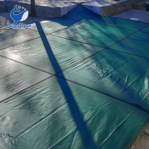 Couverture de <span class=keywords><strong>piscine</strong></span> en maille PP verte, couverture de sécurité pour <span class=keywords><strong>piscine</strong></span>, couverture d'hiver pour <span class=keywords><strong>piscine</strong></span> enterrée, durable, anti-chute dans l'eau - Product Image 3
