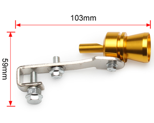 Simulador de Sonido de Turbo para Coche, Silbato de Escape, Generador de Sonido para Vehículos, Silbato de Turbo para Coche y Motocicleta Modificado - Product Image 2