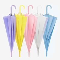 24 "pas cher Clair Personnalisé PVC de Bande Dessinée Transparent Dôme Parapluies Avec Perles Petit