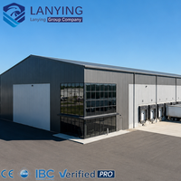 Edificio de Estructura de Acero de Ingeniería para Almacenes de Manufactura, Talleres y Desarrollo de Instalaciones