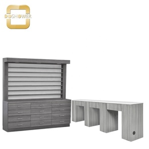 טיפול ספא מסמר מתלה עם הוביל למניקור ריהוט מניקור תחנת ארון אבקת האי - Product Image 5