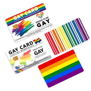 Stampa personalizzata impermeabile e antigraffio LGBTQ amore arcobaleno Gay Pride <span class=keywords><strong>carta</strong></span> <span class=keywords><strong>di</strong></span> <span class=keywords><strong>credito</strong></span> adesivo <span class=keywords><strong>di</strong></span> pelle - Product Image 4