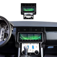 ZWNAV 12.3"+10.1" para Land Rover Range Rover Sports 2005-2009, Pantalla de Control Central LCD y Pantalla de Aire Acondicionado Modificada