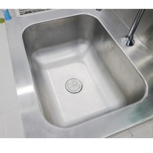 Xách Tay Rửa Tay Trạm Thiết Bị Y Tế Bệnh Viện Thép Không Gỉ Chân Cánh Hoa Bồn Rửa Di Động Với Bể Nước - Product Image 4