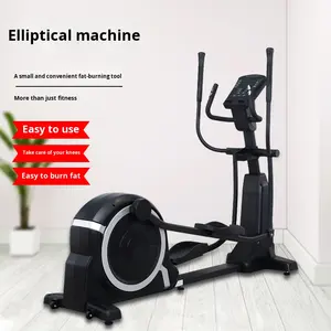 Коммерческий эллиптический тренажер для помещений с магнитным управлением ZF-9200 с мониторингом пульса для сжигания жира и фитнеса - Product Image 2