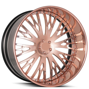 Jantes forgées sur mesure <span class=keywords><strong>23</strong></span>/24/26/28/30 pouces, face centrale brossée, lèvres chromées, finition personnalisable pour <span class=keywords><strong>5</strong></span> ou 6 trous - Product Image 6