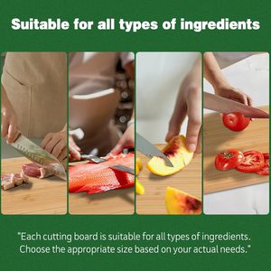 Tabla de Cortar de Bambú Simple para Cocina, Estándar de <span class=keywords><strong>Supermercado</strong></span>, Fabricante OEM ODM, para Suministros de Hoteles y Restaurantes - Product Image 6