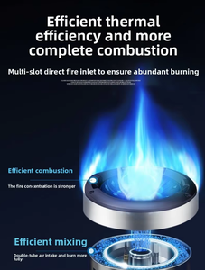 Khuyến mãi lớn Thiết bị nhà bếp thương mại Bếp gas siêu êm Tiết kiệm năng lượng Thiết kế bằng thép không gỉ - Product Image 6