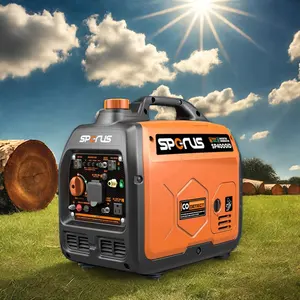 Hot bán 240V 4Kw 3.7kW điện và giật bắt đầu LPG Máy Phát Điện Xăng cho cắm trại