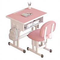 Table et chaise d'école réglables en hauteur, écologiques, avec dossier bionique, pour centres de formation, prix de gros, durables