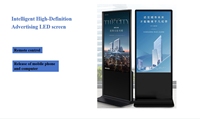 TOPLED P1.25 P1.538 P1.86 P2 P2.5 Boîte Cadre Mural Suspendu Portable Publicité Intérieur Affiche Stand Led Affichage Écran