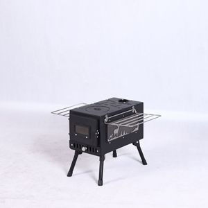 <span class=keywords><strong>Stufa</strong></span> Pieghevole Portatile per Campeggio e Picnic all'Aperto, con Finestra di Visualizzazione, per 3-5 Persone - Product Image 2