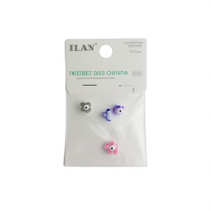 Perline di Conchiglia Ilan 10x10 mm con Design a Occhio Incrociato per Artigianato Fai-da-Te - Product Image 1