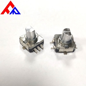 Venta al por mayor: Codificador de interruptor de botón SMT PEC11 giratorio 360 grados, tipo incremental con mango corto, DC5V, 11.8mm, montaje enchufable - Product Image 4