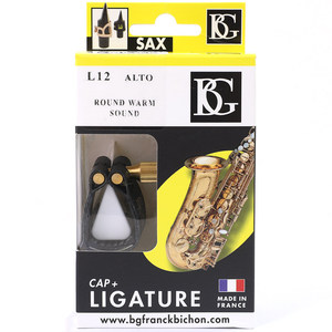 Ligadura Suave Francesa BG Compatible con Boquillas <span class=keywords><strong>de</strong></span> <span class=keywords><strong>Saxofón</strong></span> y Clarinete para Interpretación Musical, Accesorios para Instrumentos Musicales - Product Image 6