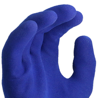 Gants de travail de sécurité MaxiPact en polyester et élasthanne 13 jauges, enduits de nitrile sablé, avec poignet tricoté, flexibles, durables et respirants
