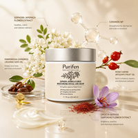 Crème de Soin Spéciale Revitalisante pour Peaux Sèches au Sophora Japonica Végétalienne, Économique et Efficace pour Salons de Beauté