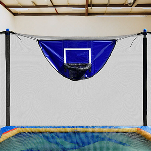 Zoshine Unisex profesional interior/exterior gran trampolín suave PVC acero aro <span class=keywords><strong>Dunk</strong></span> enterrado baloncesto soporte para niños - Product Image 1