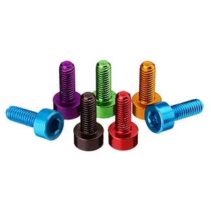 Tất cả các kích thước M2 M3 M5 M6 M8 ISO 4762/din912 Titan GR1 <span class=keywords><strong>gr2</strong></span> hình lục giác ổ cắm đầu vít bu lông Hex - Product Image 6