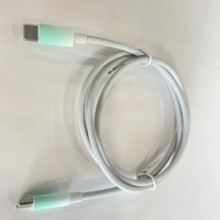 Nouveau type dégradé de couleur PVC câble de données de charge rapide de haute qualité prix moins cher usb à type c OEM logo personnalisé approvisionnement d'usine