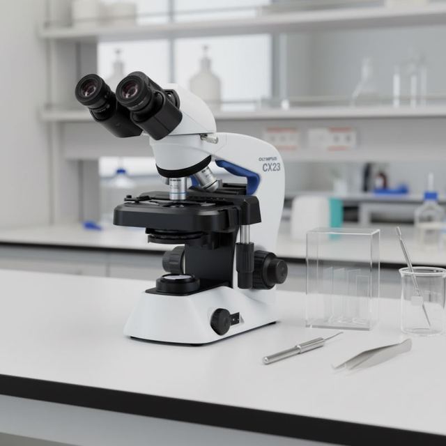 Educational Microscopy Olympus CX23 USB Digital Biological Microscope