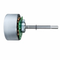 Ventilateur de ventilation personnalisé Hengyu OEM/ODM BL6125W 24V avec moteur CC sans balais à rotor externe et driver intégré, rotation antihorloge, 2269 tr/min, IP65, montage à bride