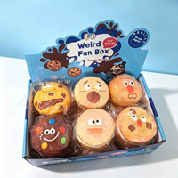 Jouets Squishy en PU, biscuits simulés, jouet anti-stress à récupération lente, boîte surprise, outil créatif d'expression et de décompression, unisexe, pour jeunes