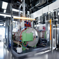 Four à induction/fourneau à purification par nanotubes de carbone, haute température 2400, avec protection sous vide pour batteries, nouveau modèle, prix usine Chine