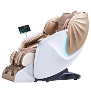 Fauteuil de massage robotique 4D SL à double rail, corps entier, soutien lombaire automatique, capsule spatiale intelligente pour la maison - Product Image 5