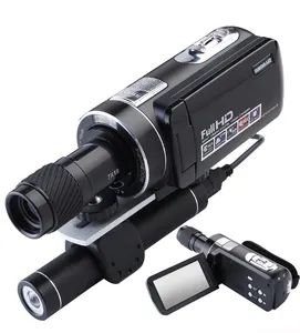 ZIYOUHU उच्च शक्ति सभी वापस डिजिटल अवरक्त ज़ूम 16X वीडियो कैमरा HD 3.0 इंच के साथ 1080 रात दृष्टि आँख का TET-LCD