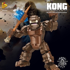 Panlos 687004-06 Rey de la Guerra <span class=keywords><strong>Godzilla</strong></span> Mecánico Mediano, Bloques de Construcción Originales Autorizados, <span class=keywords><strong>Juguetes</strong></span> para Niños - Product Image 3