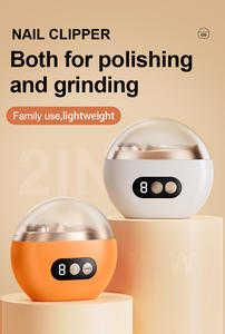 Máquina Eléctrica Recargable para el Cuidado de las Uñas en Casa, Instrumento Inteligente Dos en Uno para Cortar Uñas, Máquina Multifuncional para Uñas - Product Image 3