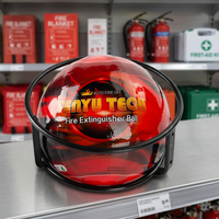 Extincteur à poudre sèche Tianyu 4,0 kg, dispositif d'extinction d'incendie en plastique économique dans des boîtes d'extincteurs