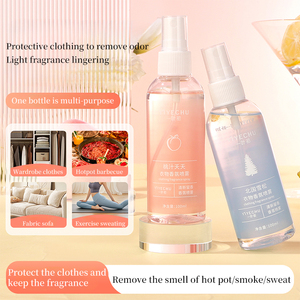 Yiyechu RTS Vente Flash <span class=keywords><strong>Spray</strong></span> Parfumé pour Vêtements Pêche/Agrumes/Thé Blanc/Cèdre du Nord – Protection et Douceur pour les Tissus - Product Image 3