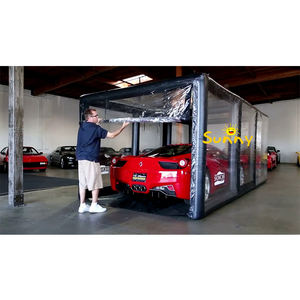 Extérieur Transparent Mobile Gonflable Cabine de Voiture Tente Cabine Couverture de Voiture Bulle étanche maison Tente Couverture de Voiture - Product Image 2