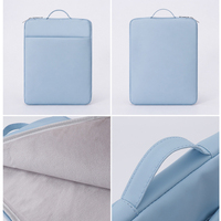 Sac vertical pour ordinateur portable en gros, étui intérieur étanche pour tablette, pochette de protection portable avec fermeture éclair et poignée pour ordinateurs portables de 11 à 15,6 pouces